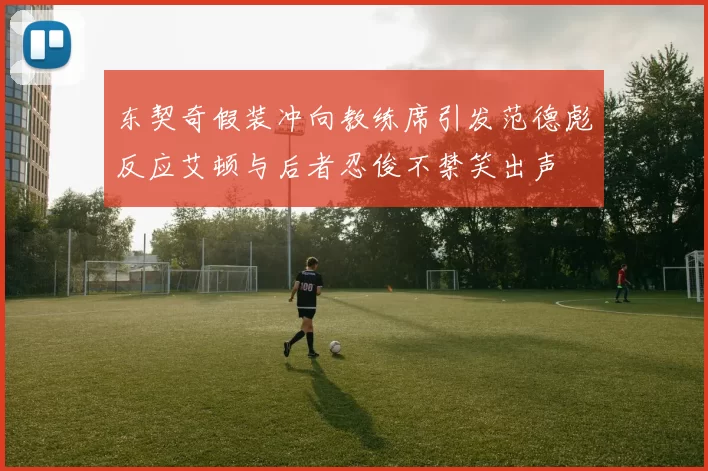 东契奇假装冲向教练席引发范德彪反应艾顿与后者忍俊不禁笑出声